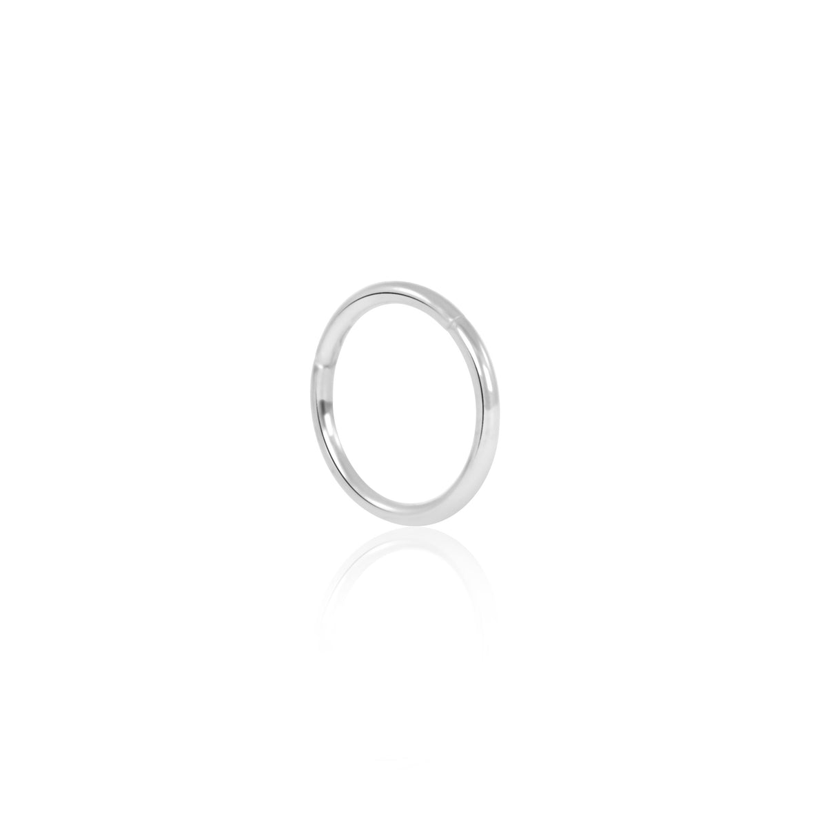 16g Titanium Ear Cartilage Piercing Hoop | Hypoallergenic & Waterproof