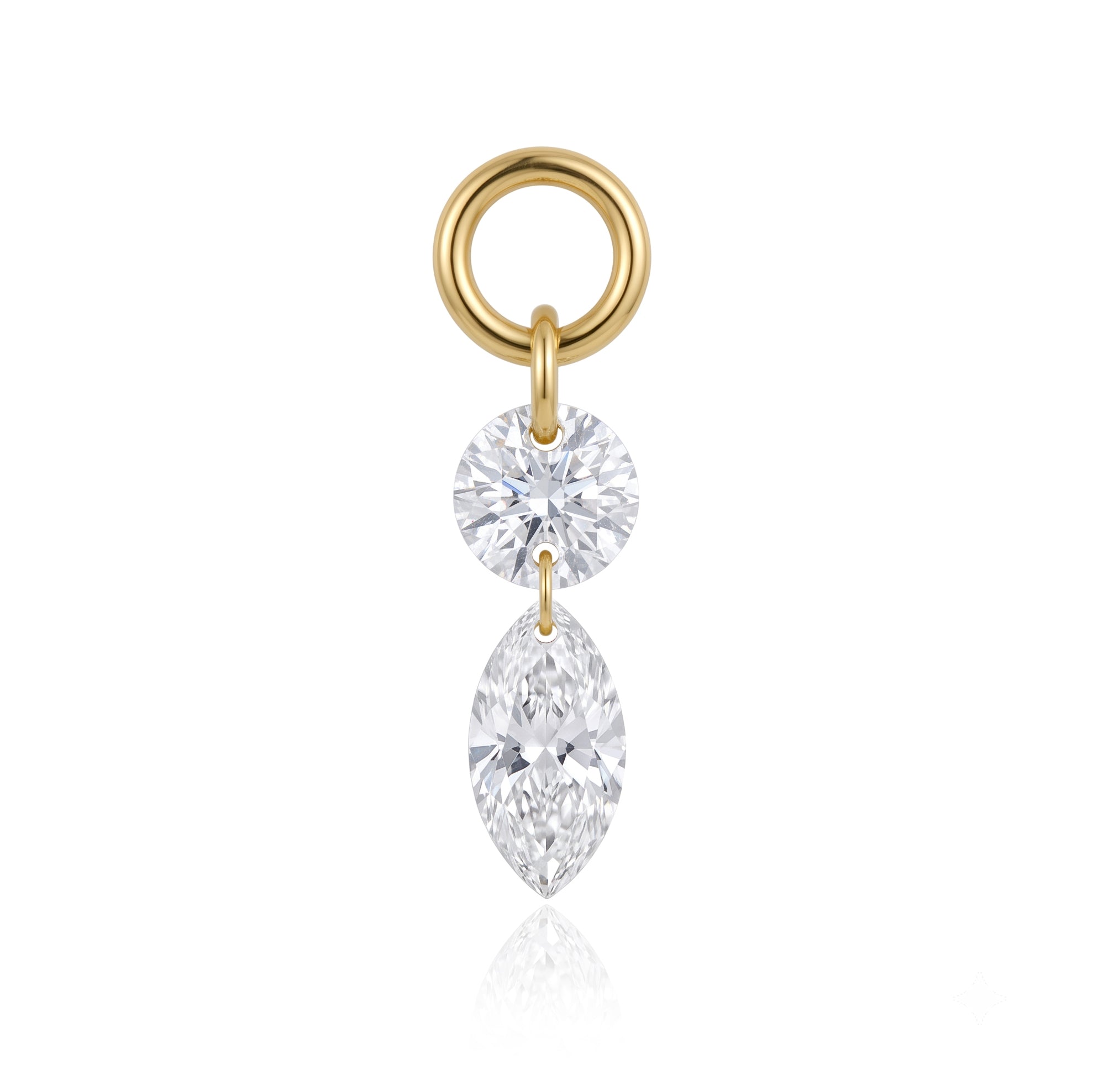 DEIA Crystal Charm