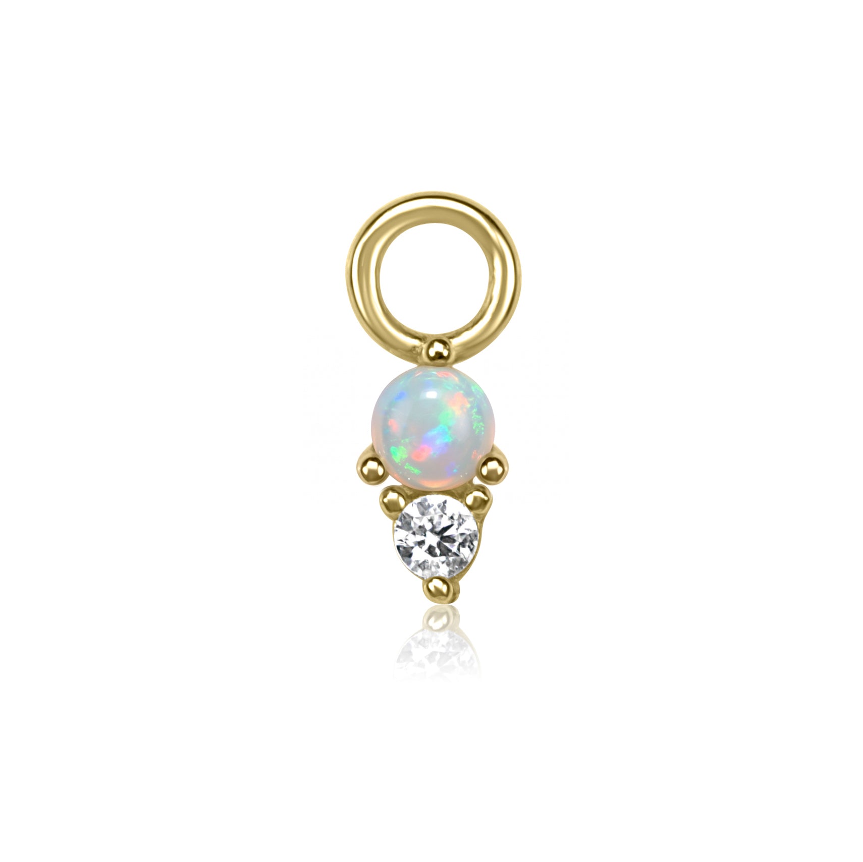 ELIRA Jelly Opal & Crystal Charm