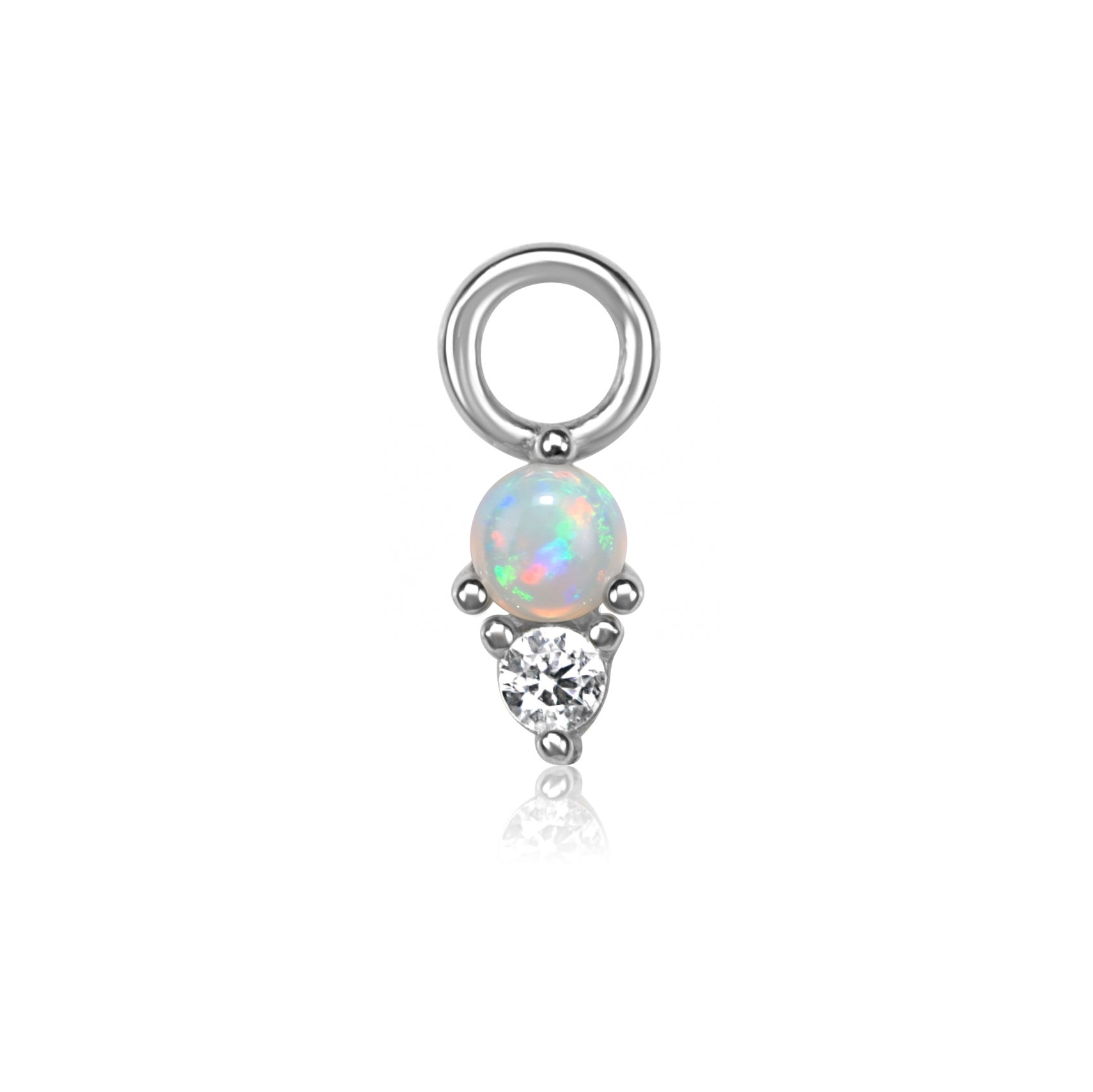 ELIRA Jelly Opal & Crystal Charm