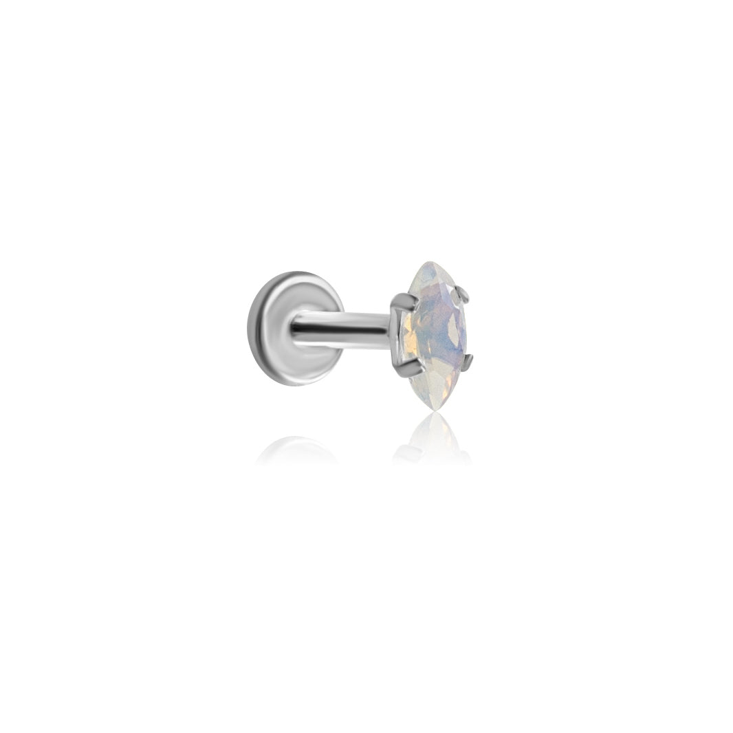 BELLA Marquise Mystic Opal Cartilage Stud