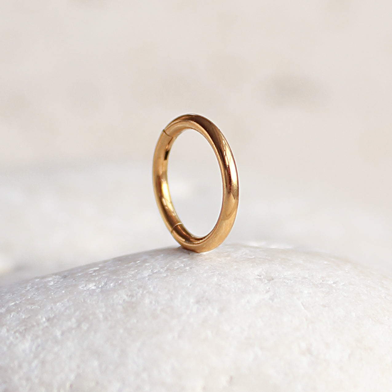 16g Titanium Ear Cartilage Piercing Hoop | Hypoallergenic & Waterproof