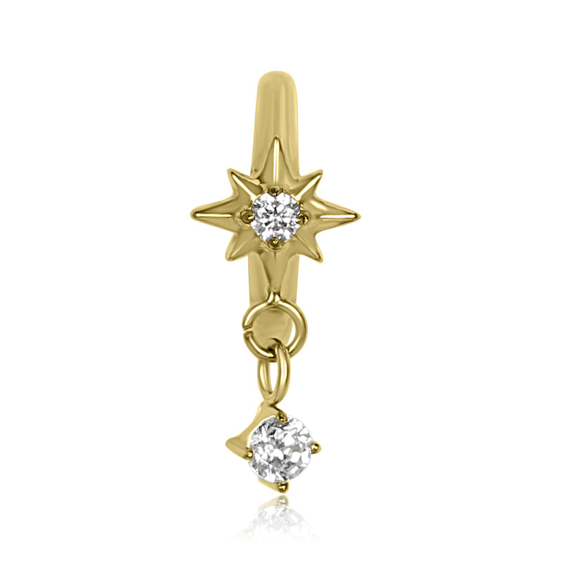 SOLEIA Droplet Rook Hoop