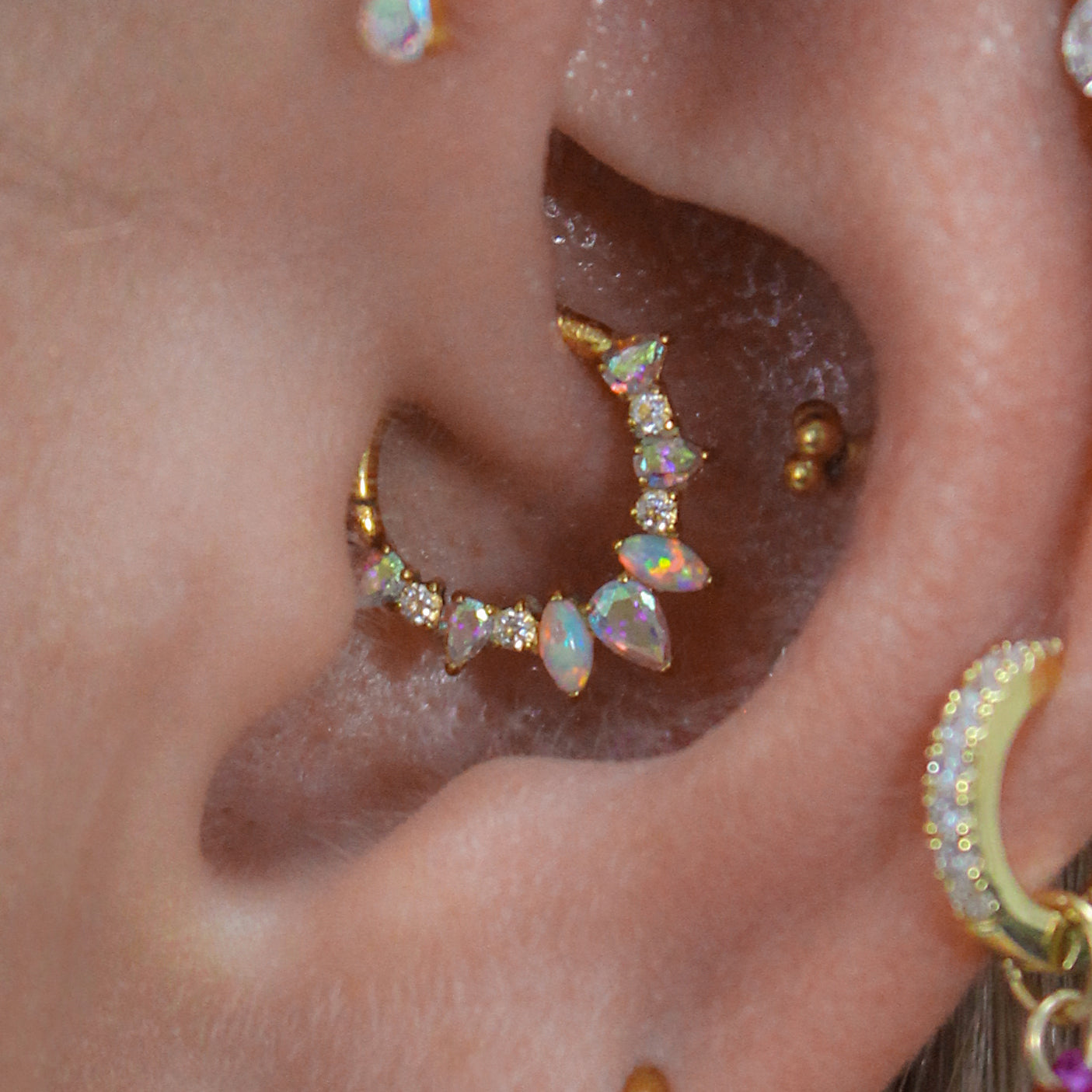 GAIA Mystic Daith Hoop