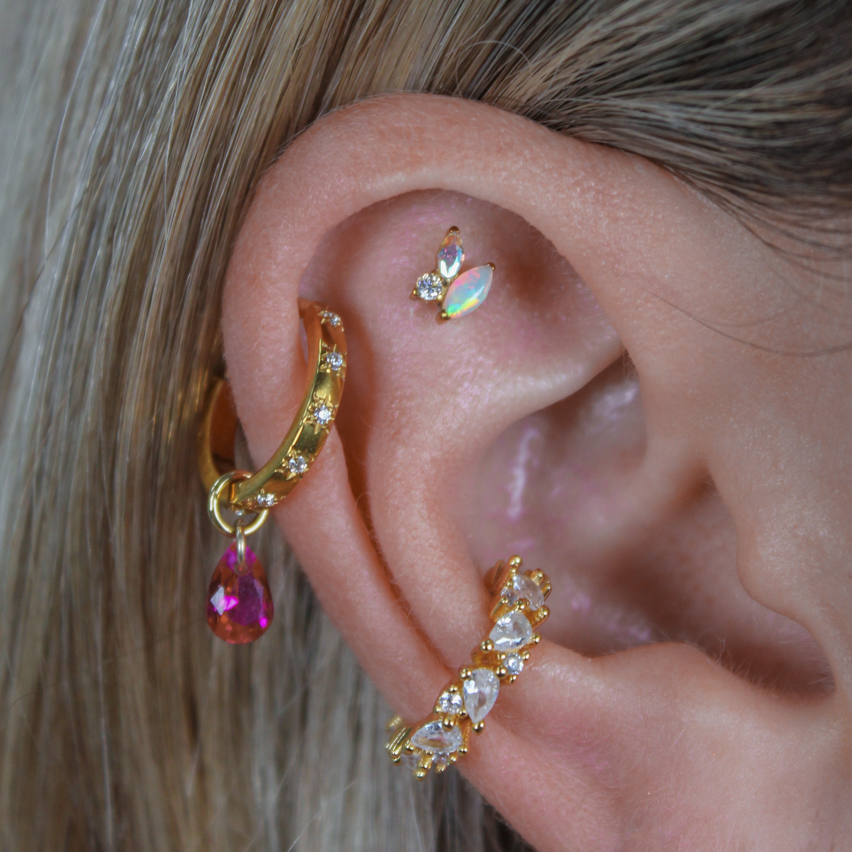 GAIA Threadless Cartilage Stud
