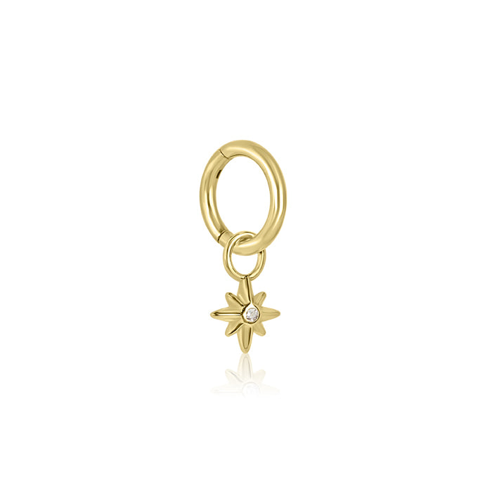 Cartilage Hoop Nova Charm Stylish Piercing Jewellery