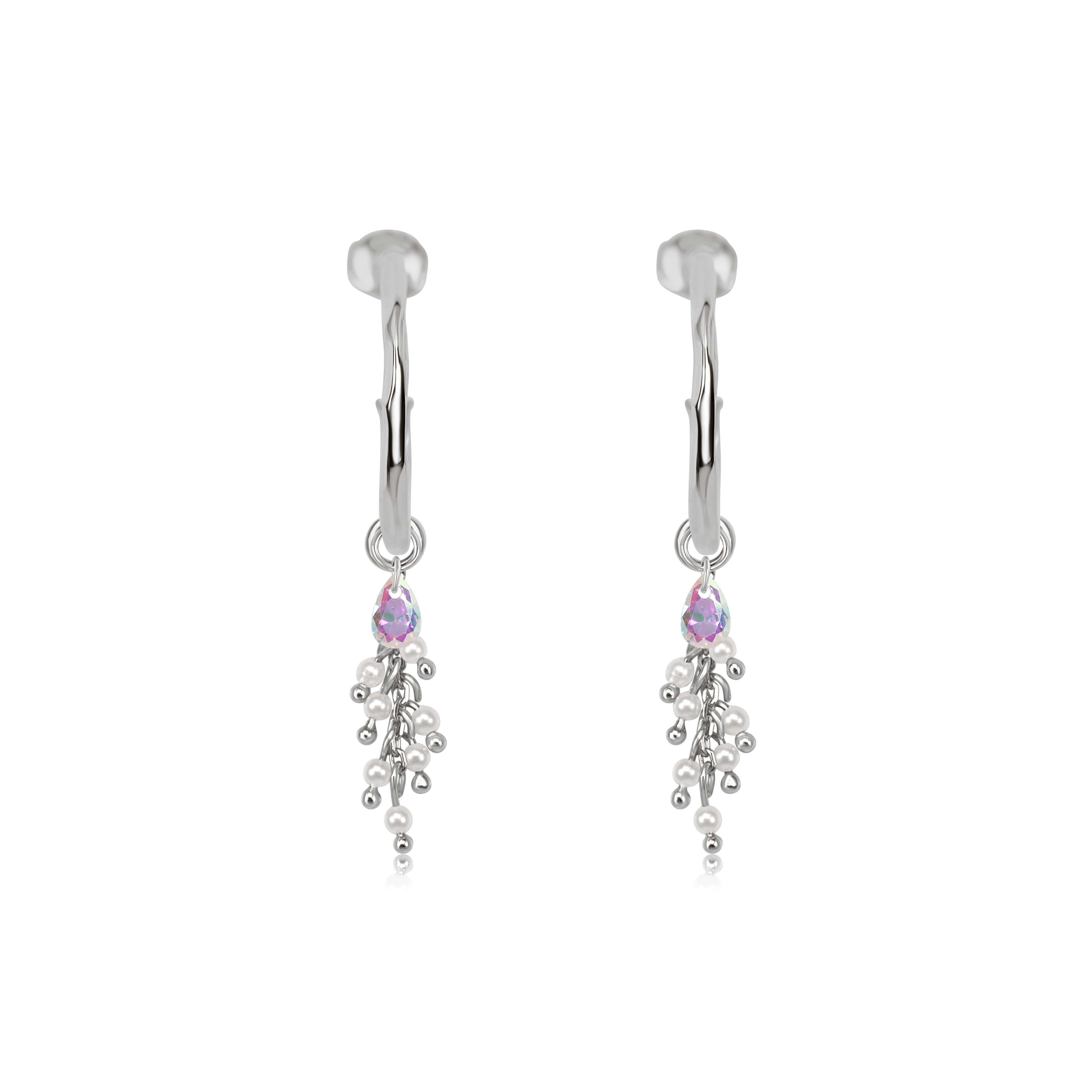 PALMA Talisman Organic Charm Hoops