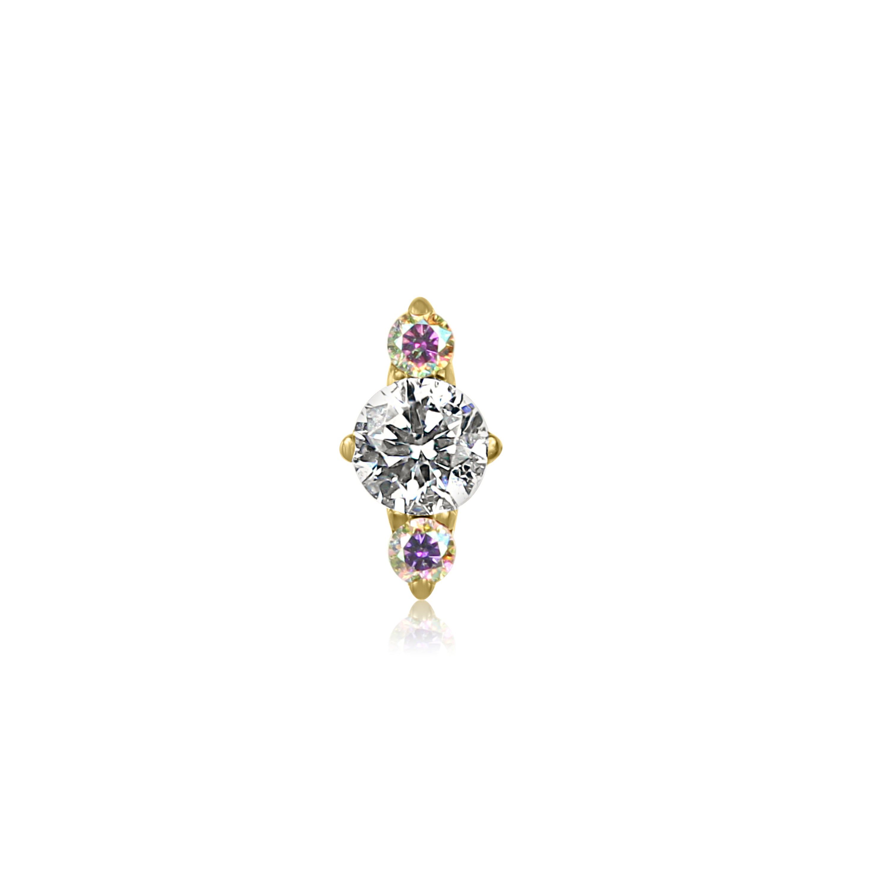 SELENE Threadless Cartilage Stud