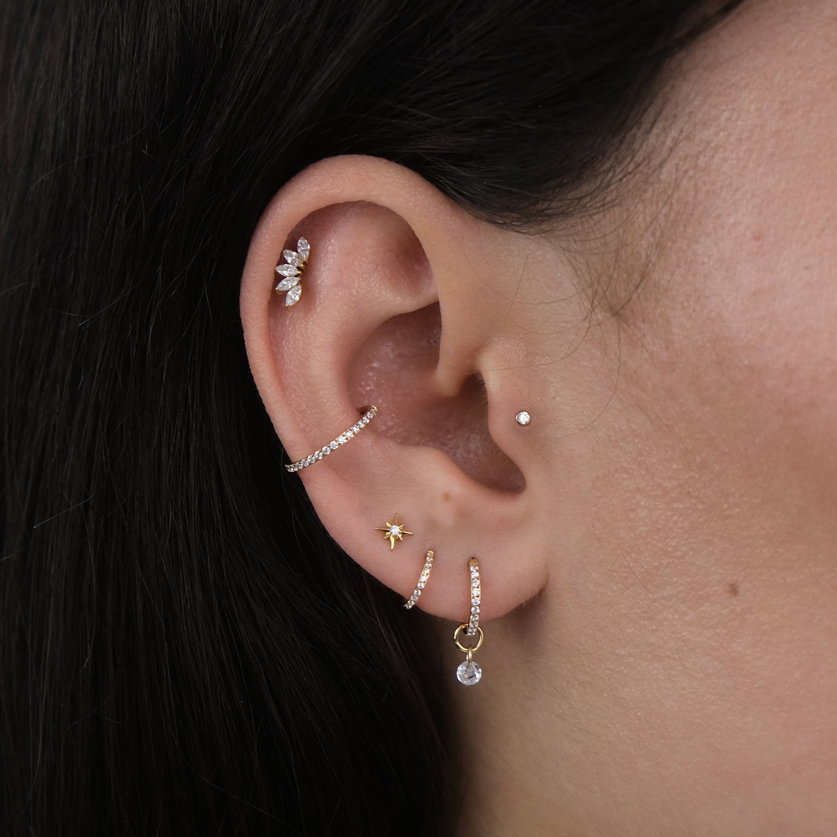 VENUS Threadless Cartilage Stud