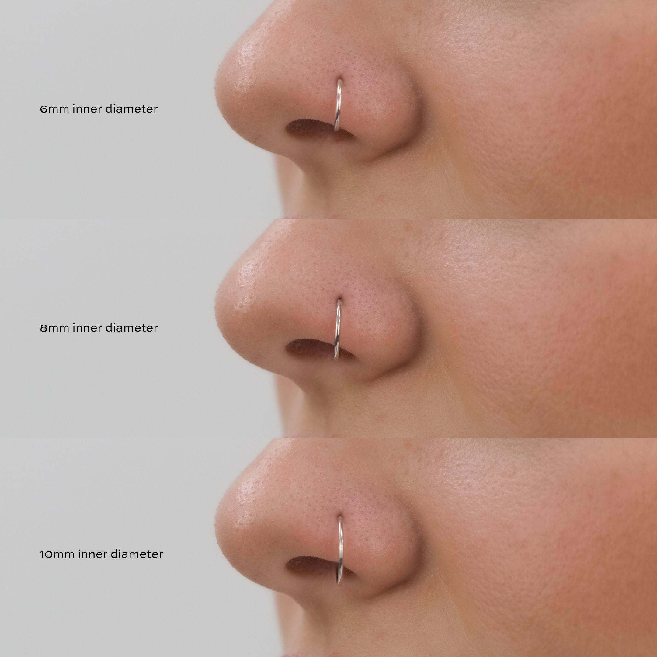 Plain Nose Hoop (20g)