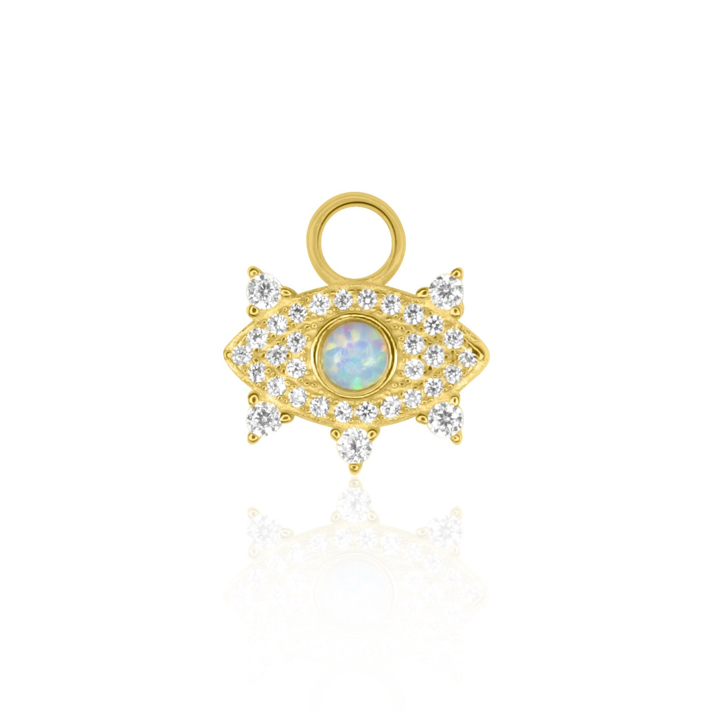 Evil Eye Earring Charm | Single Charm