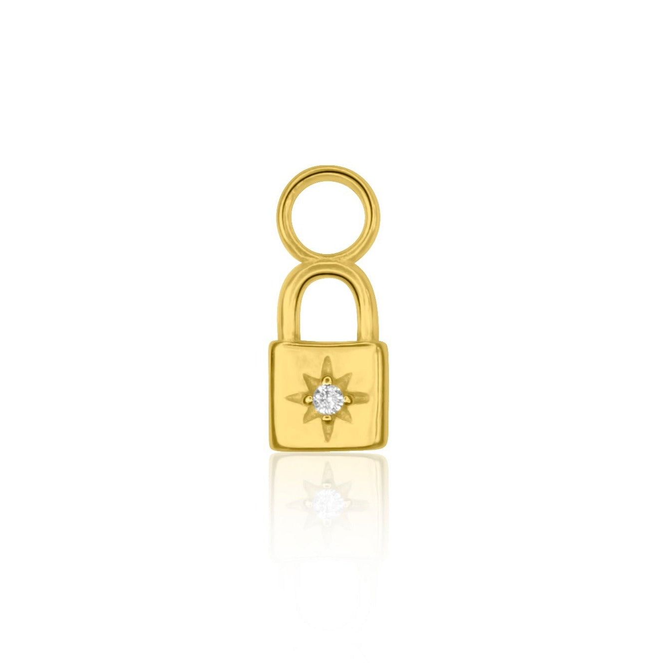 Padlock Earring Charm | Single Charm