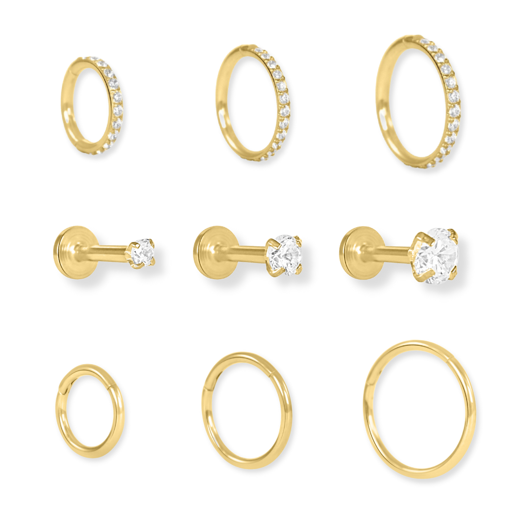 Ultimate Essentials Piercing Stacking Set