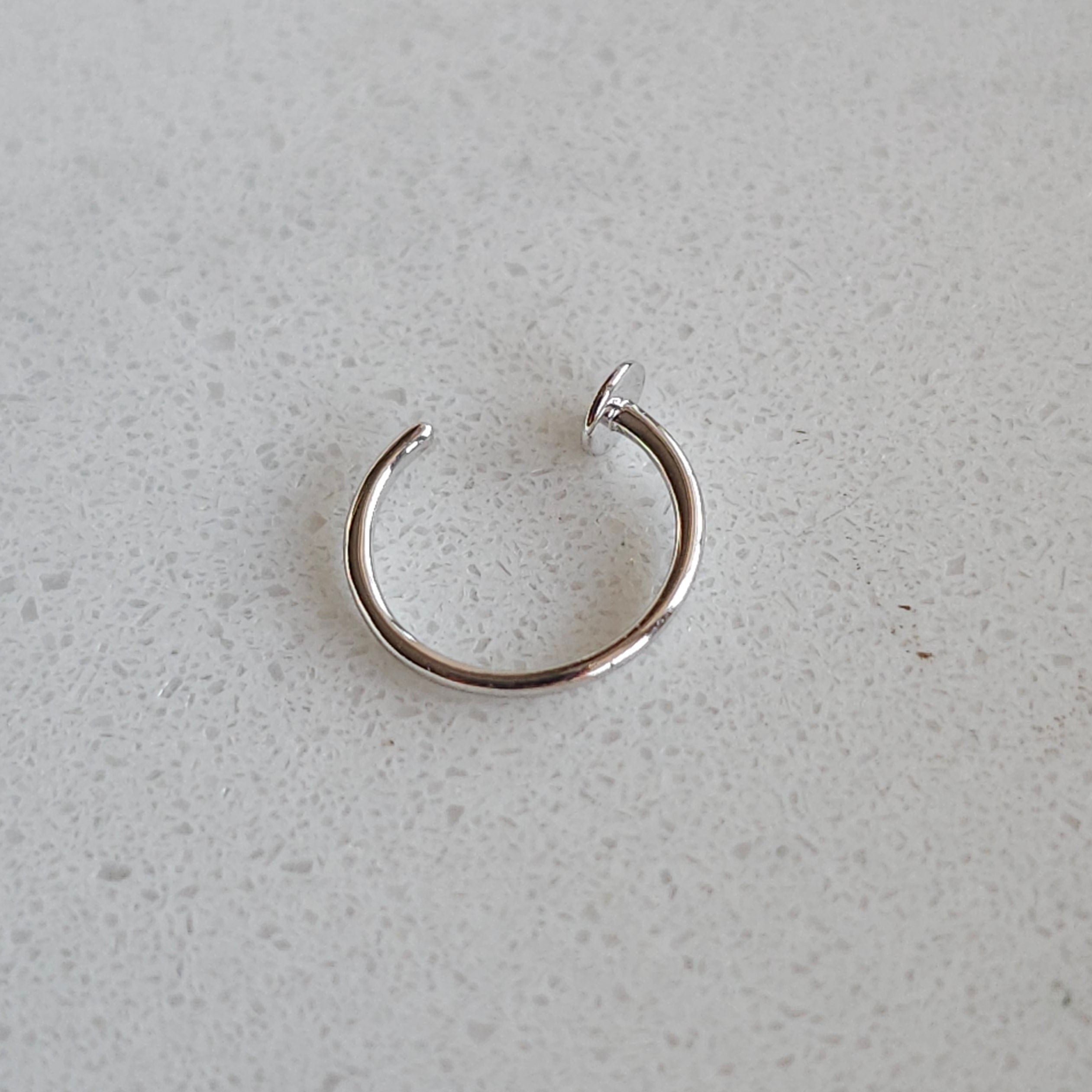 Unique Nose Ring, 14K Solid Yellow Gold Indian Nose India | Ubuy
