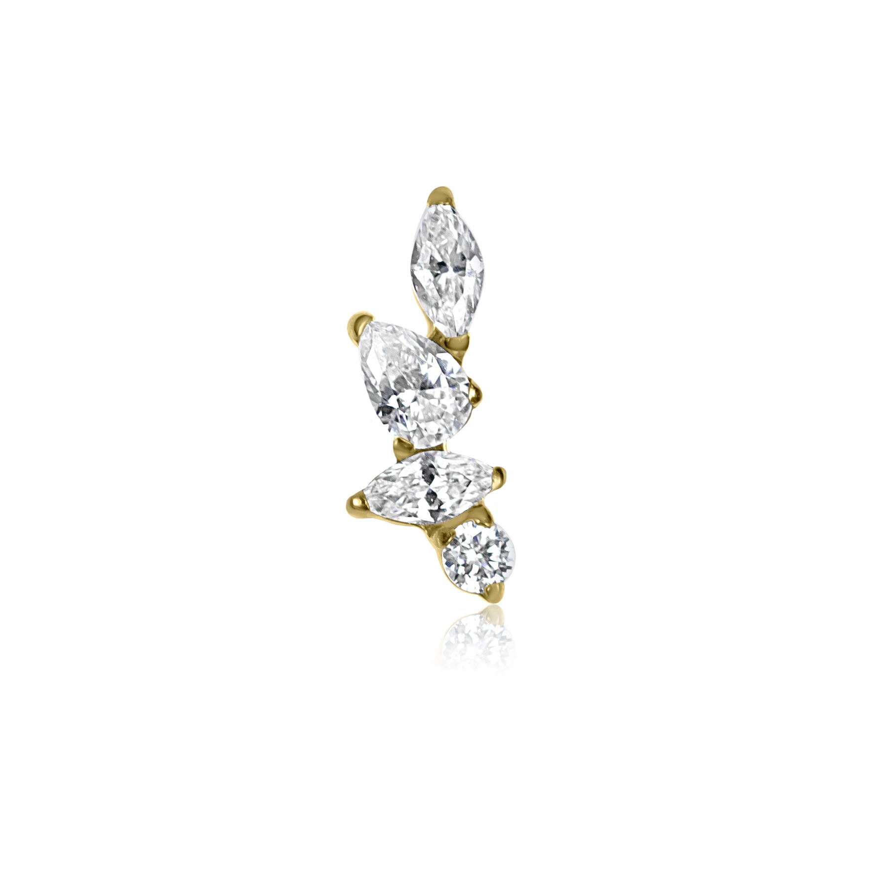 DEIA Curved Cartilage Stud
