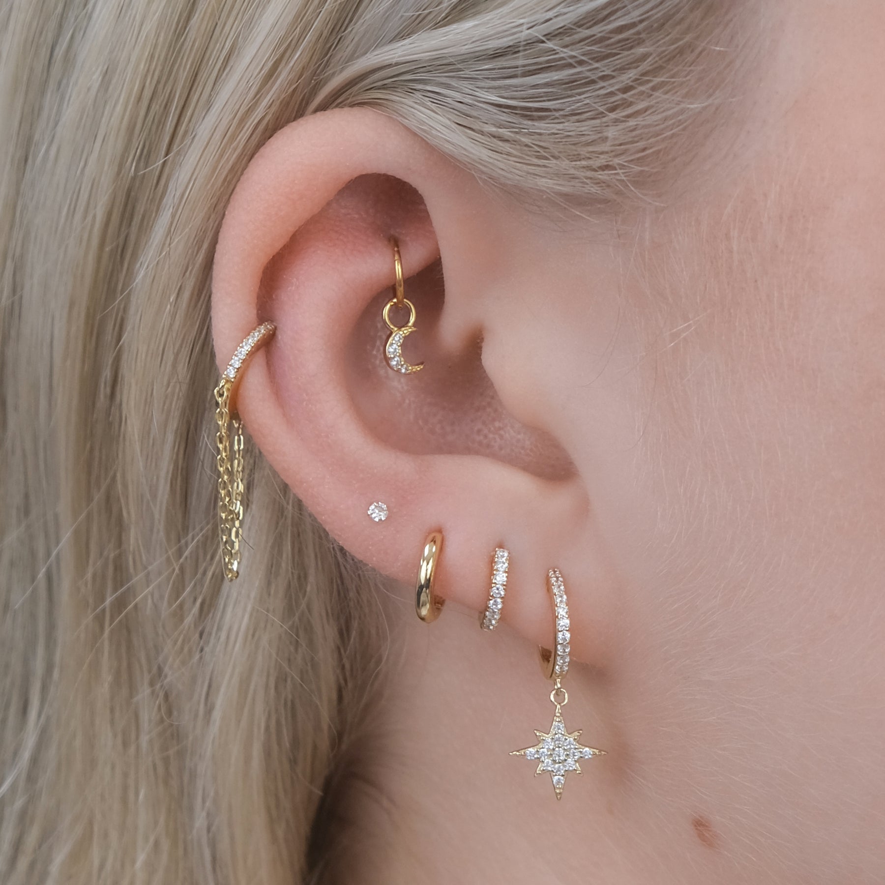 Vertical Helix Piercing Jewellery | Unique Designs