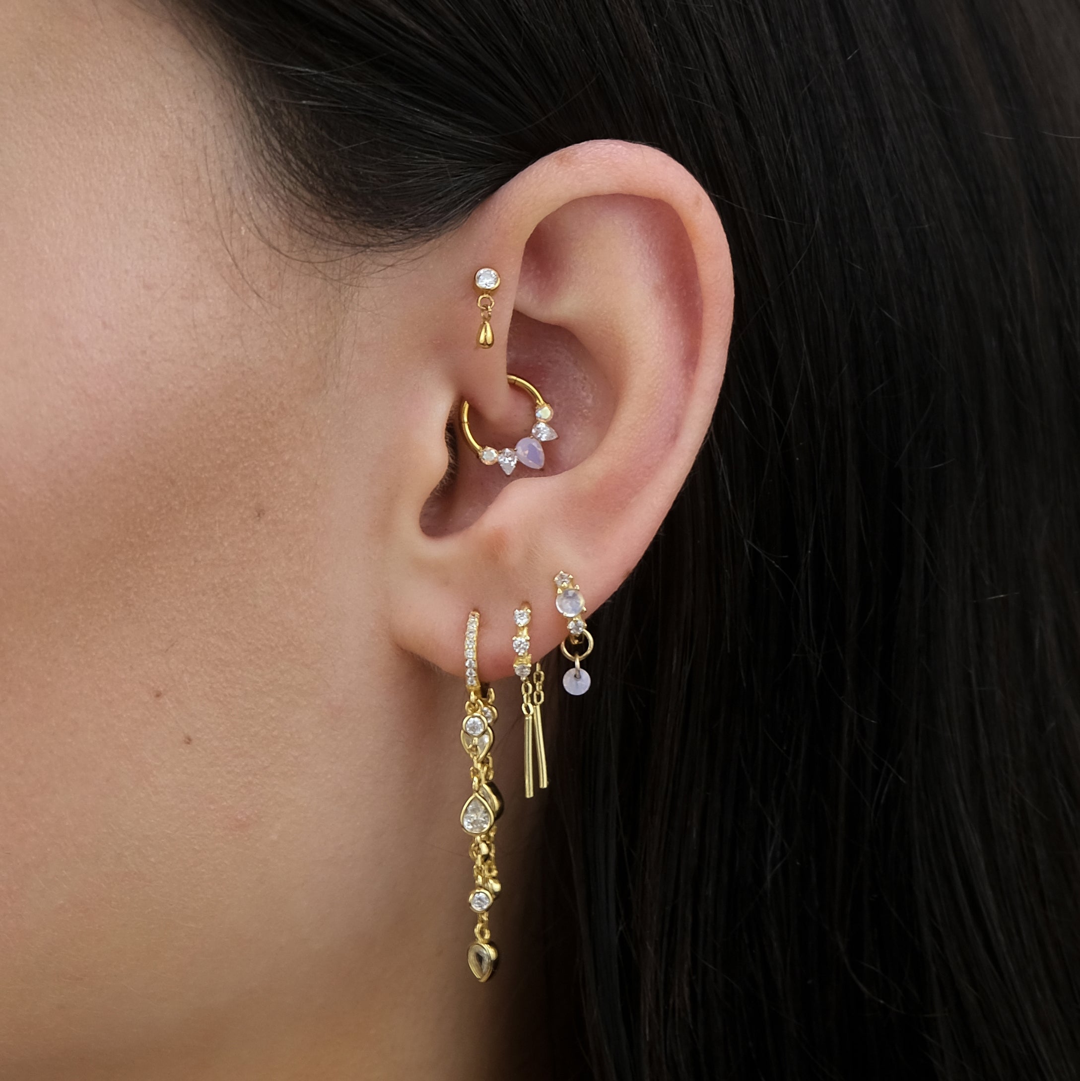 SERAFINA Daith Hoop