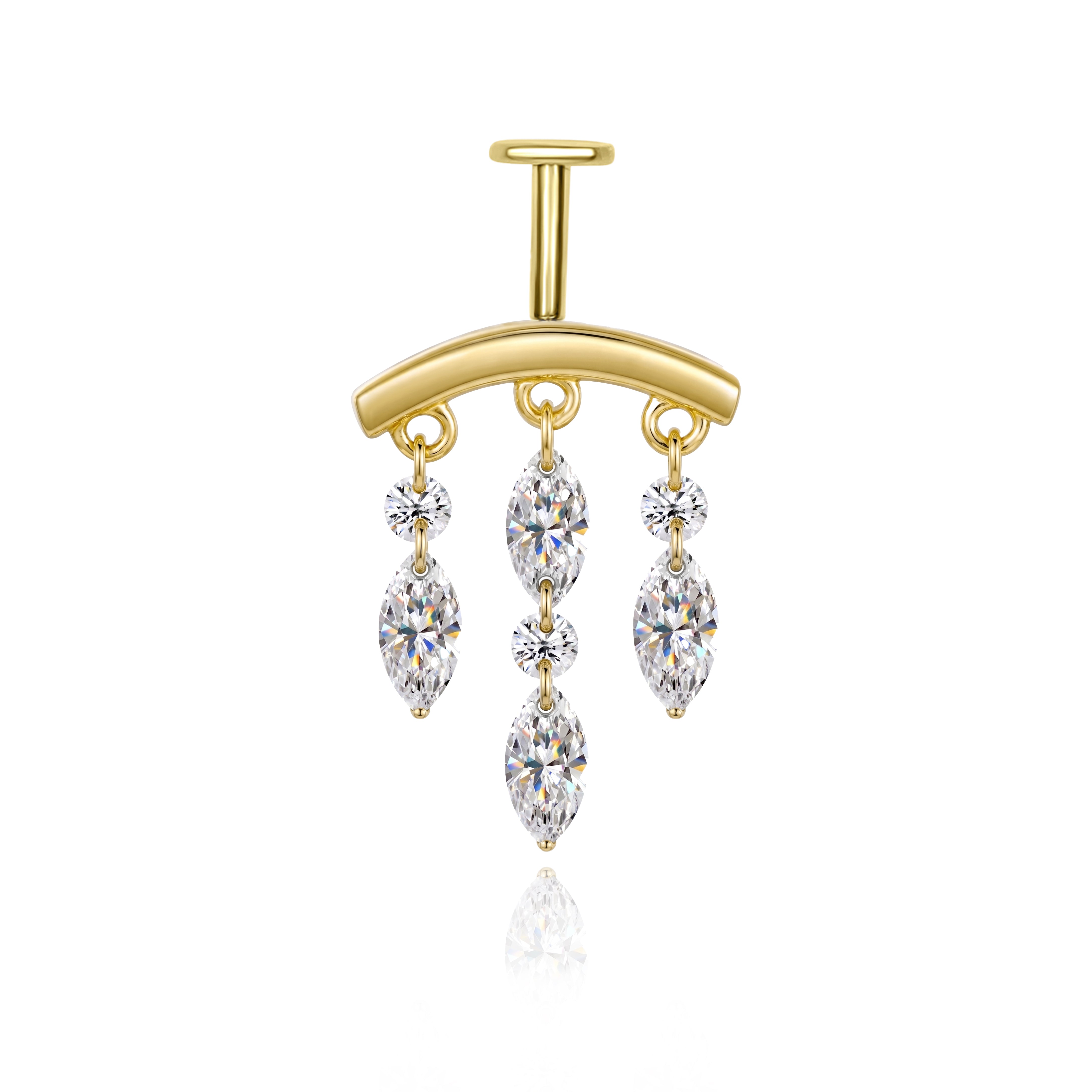 DEIA Vertical Helix Cartilage Stud