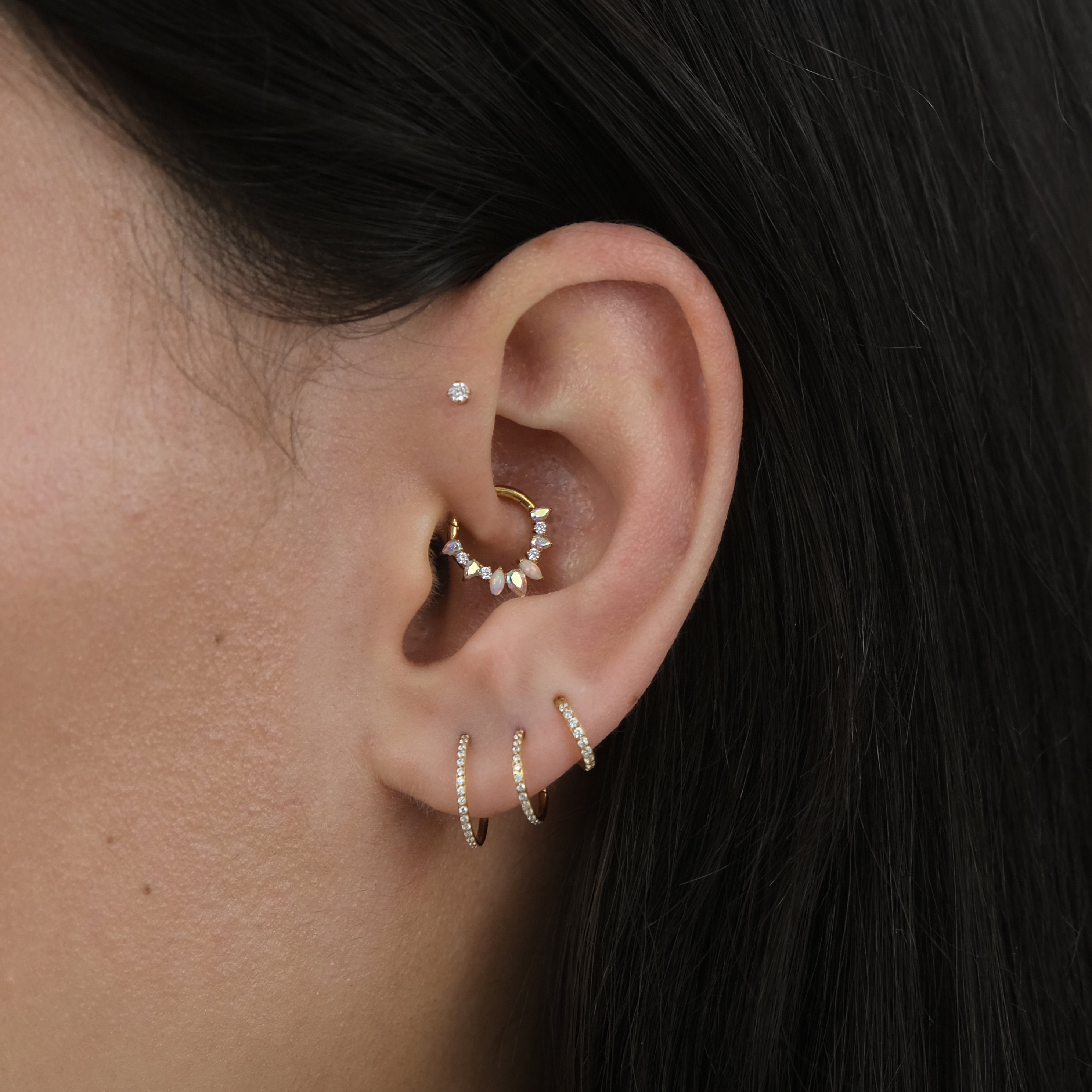 GAIA Mystic Daith Hoop