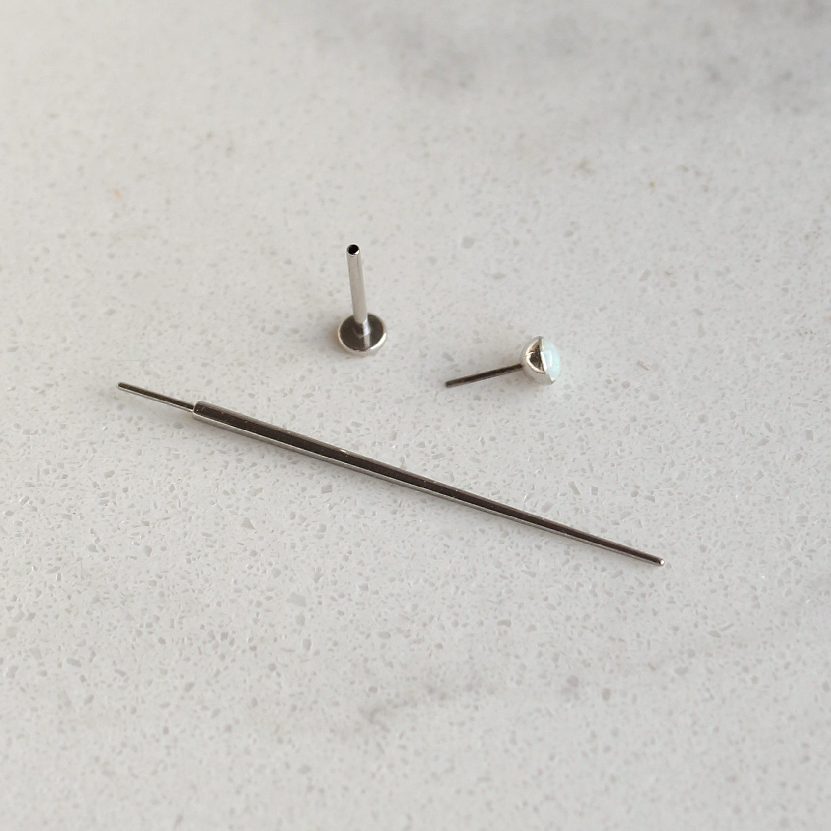 16 Gauge Labret Insertion Tool Piercing Taper Threadless