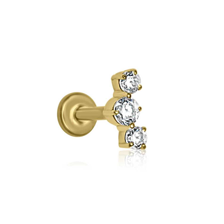 EMBER Threadless Cartilage Stud