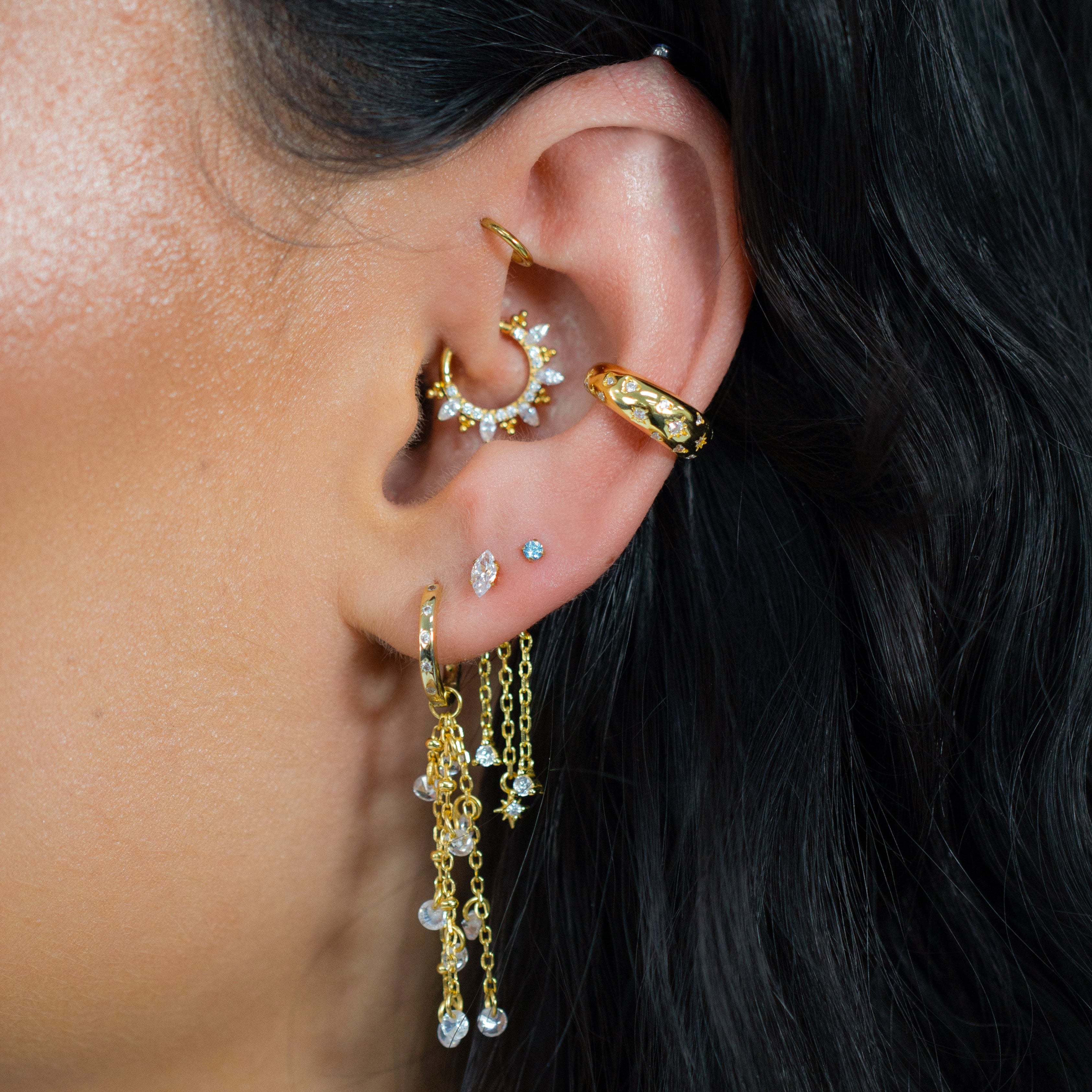 KAIA Waterfall Droplet Earring Charm
