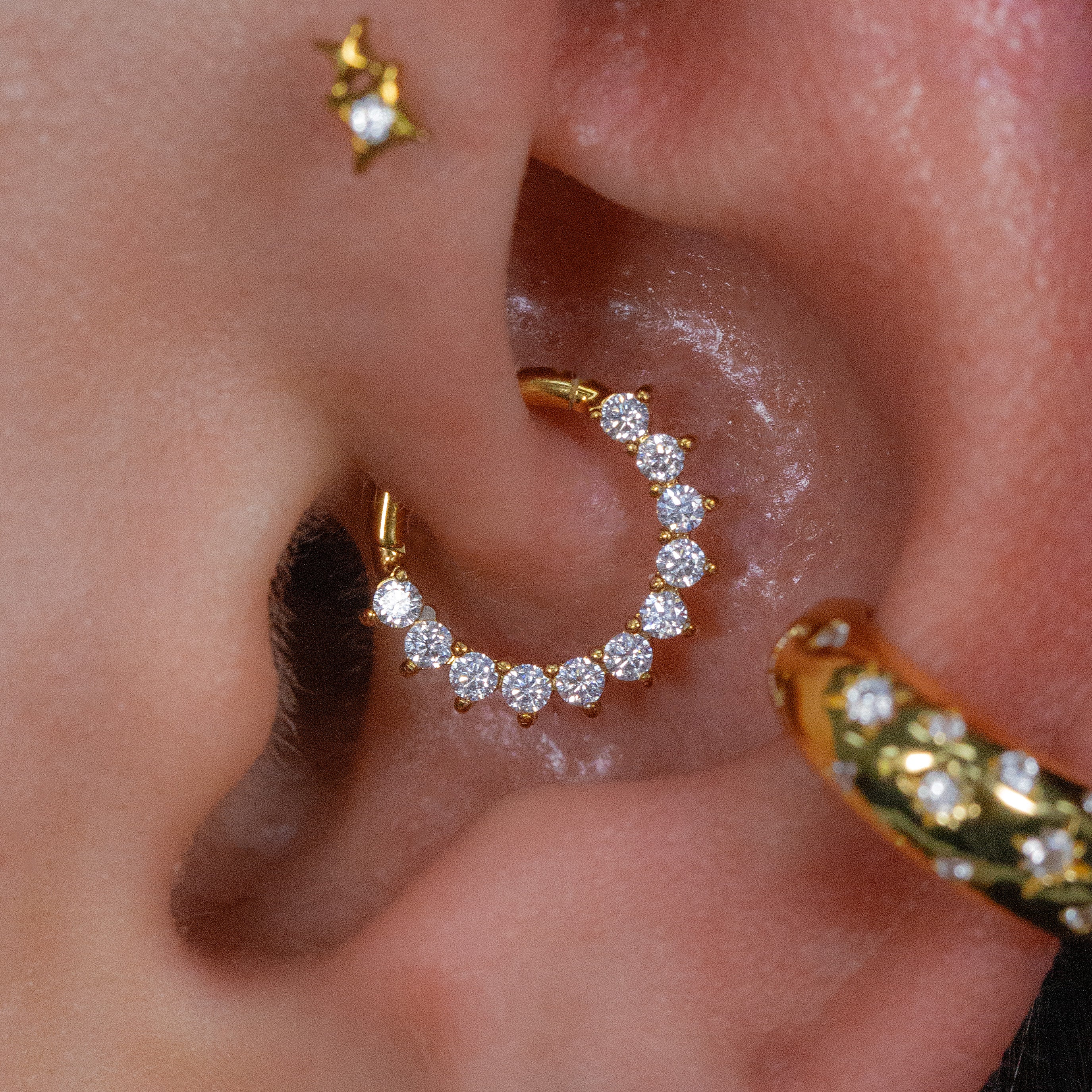 HELIOS Eternity Daith Hoop