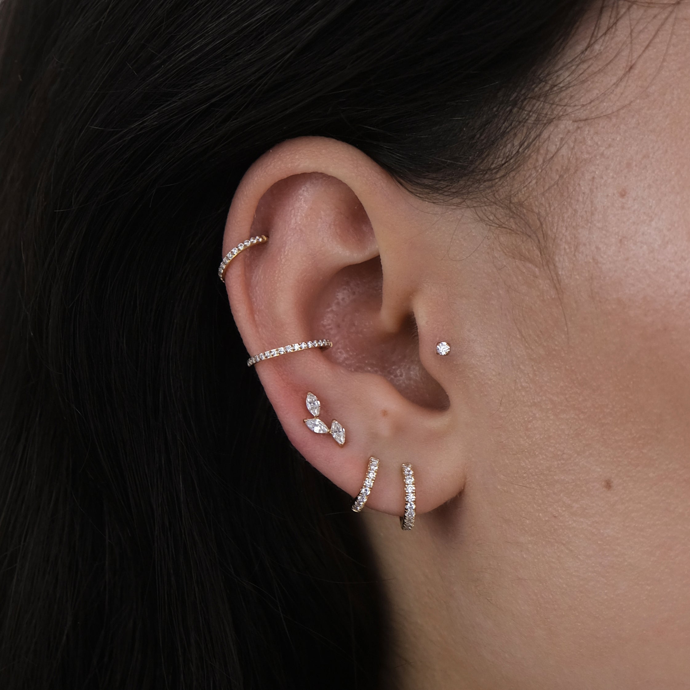 LIANA Threadless Cartilage Stud