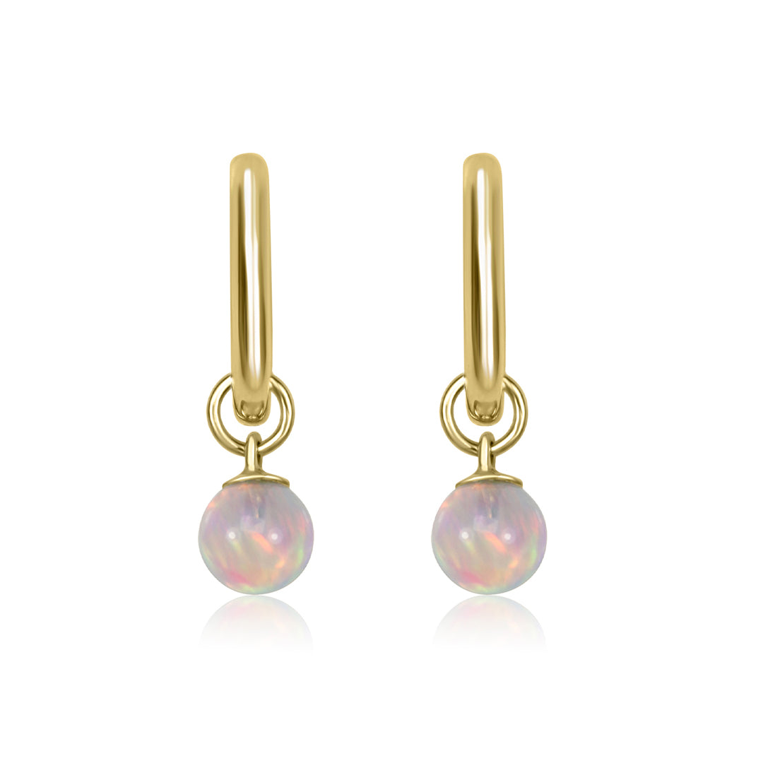 NYSSA Jelly Opal Huggie Hoops