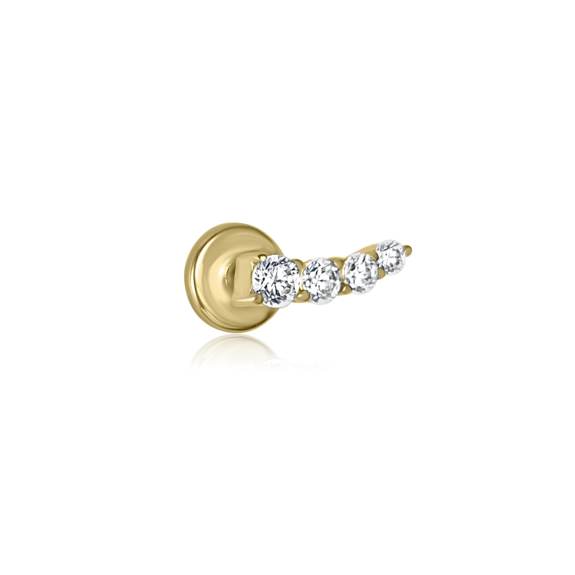 PEGASUS Curved Cartilage Stud
