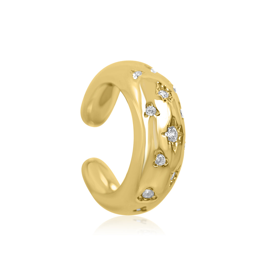 SOLEIA Bold Starburst Ear Cuff