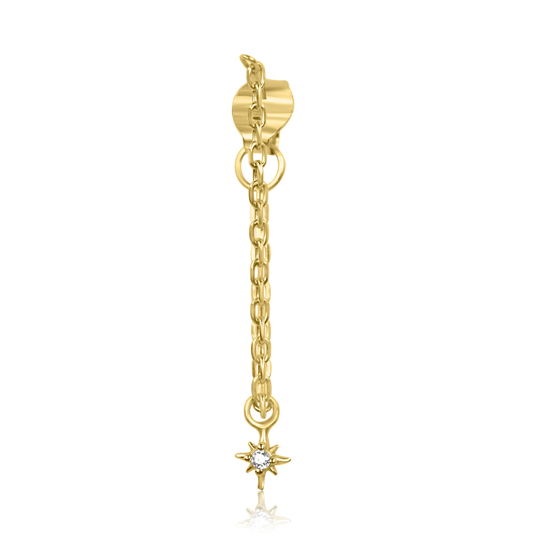 SOLEIA Illusion Chain Stud