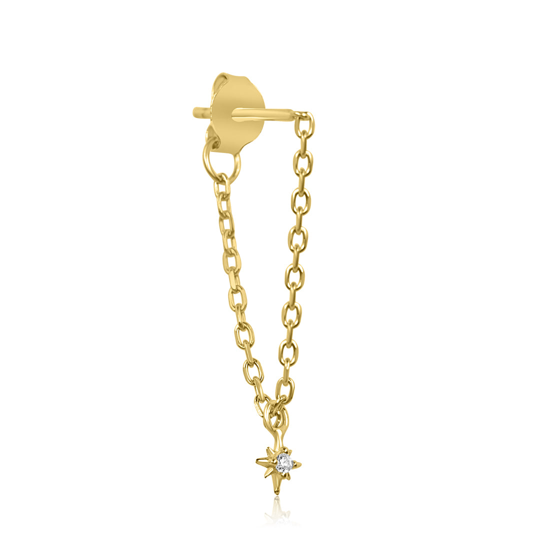 SOLEIA Illusion Chain Stud