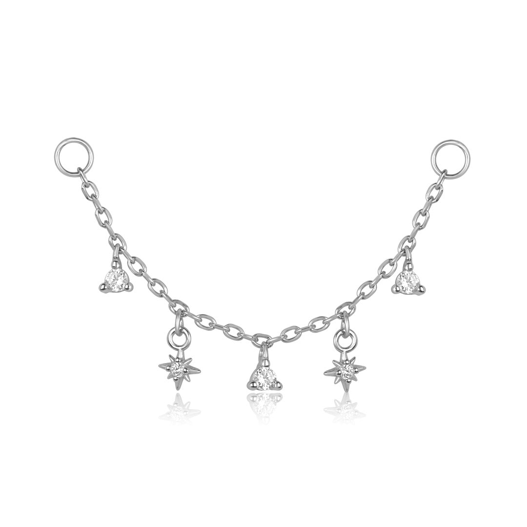SOLEIA Starburst Chain Charm