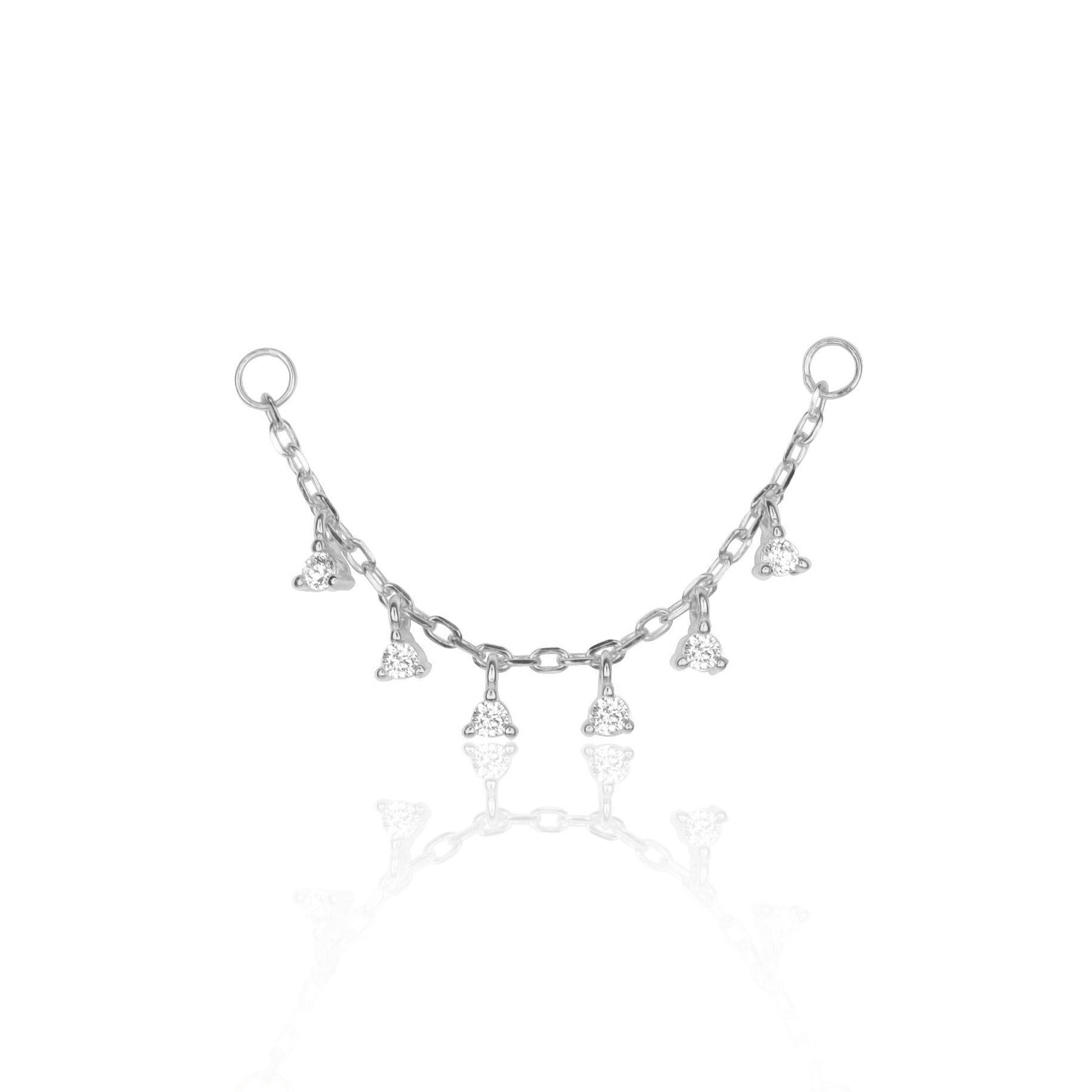 Crystal Droplet Chain Charm