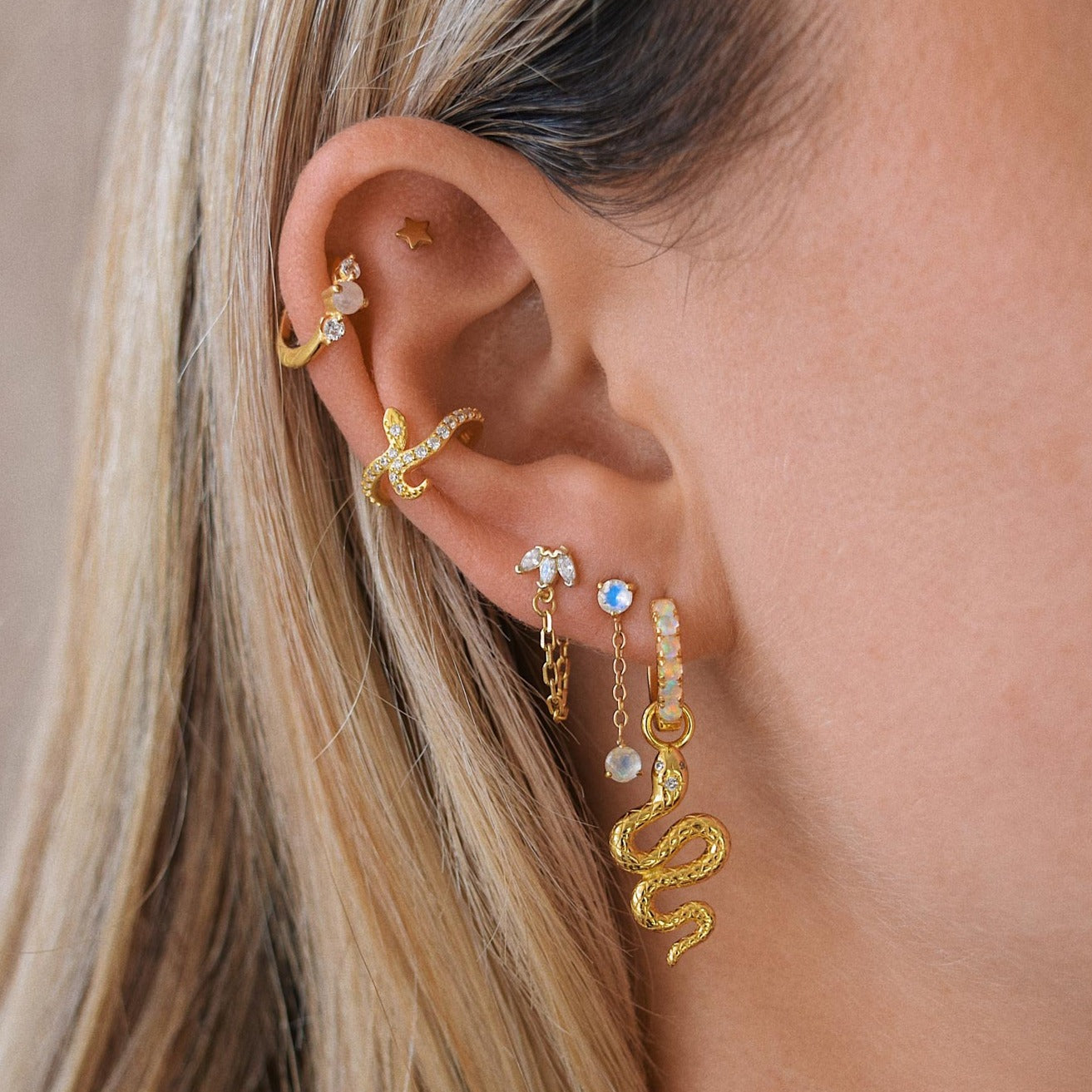 Snake ear sale cuff