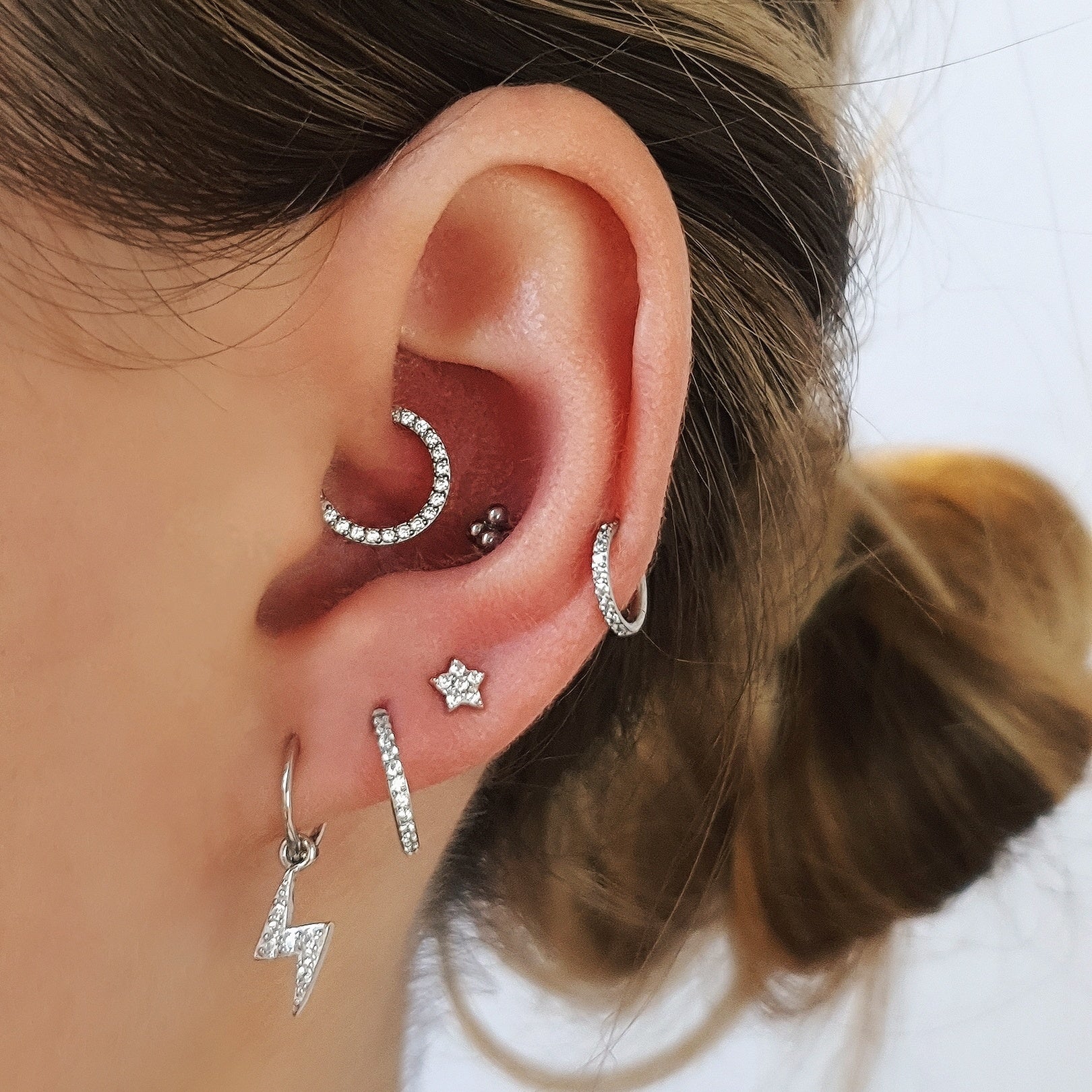 Daith on sale piercing gauge